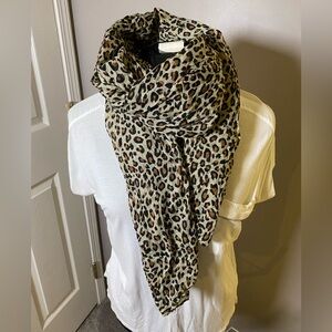Leopard Print Scarf